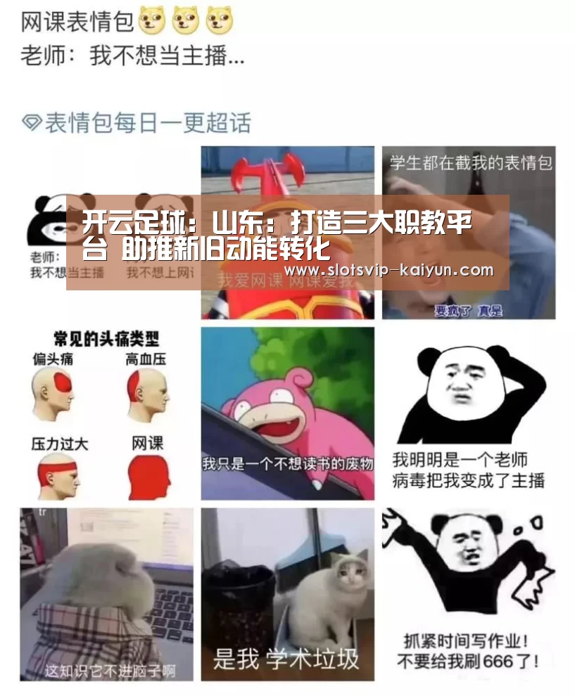 开云足球:山东:打造三大职教平台 助推新旧动能转化(图1) 开云体育